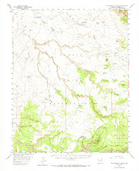Yellowstone Canyon 1955 topographic map thumbnail
