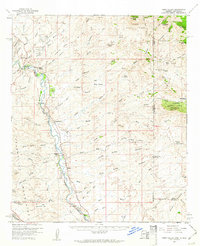 York Valley 1959 topographic map thumbnail