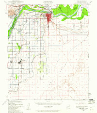 Yuma 1940 topographic map preview