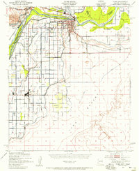 Yuma 1940 topographic map thumbnail