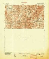 Crown King 1948 topographic map thumbnail