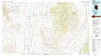 Chiricahua Peak 1994 topographic map thumbnail