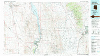 Davis Dam 1982 topographic map thumbnail