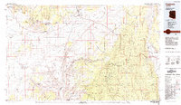 Fredonia 1984 topographic map thumbnail