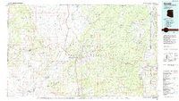 Ganado 1984 topographic map thumbnail