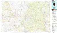 Ganado 1984 topographic map thumbnail