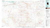 Gila Bend 1981 topographic map thumbnail