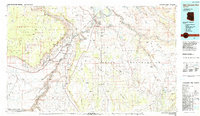 Glen Canyon Dam topographic map thumbnail