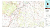 Glen Canyon Dam 1984 topographic map thumbnail