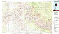 Grand Canyon 1984 topographic map thumbnail