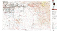 Mesa 1994 topographic map thumbnail