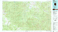 Nutrioso 1981 topographic map thumbnail