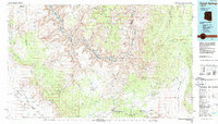 Peach Springs 1986 topographic map thumbnail