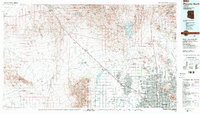 Phoenix North topographic map thumbnail