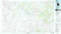 Polacca 1982 topographic map preview