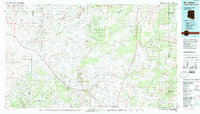 Saint Johns topographic map thumbnail