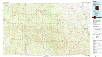 Show Low topographic map thumbnail