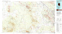 Silver Bell Mountains 1994 topographic map thumbnail