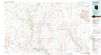 Trigo Mts 1986 topographic map thumbnail