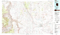 Tuba City 1983 topographic map thumbnail