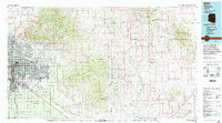 Tucson 1994 topographic map thumbnail