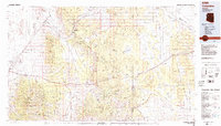 Valentine 1984 topographic map thumbnail
