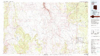 Valle 1983 topographic map thumbnail