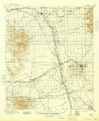 Benson 1915 topographic map thumbnail