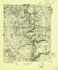 Camp Verde 1923 topographic map thumbnail