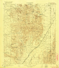 Chiricahua 1919 topographic map thumbnail