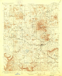 Flagstaff 1912 topographic map thumbnail