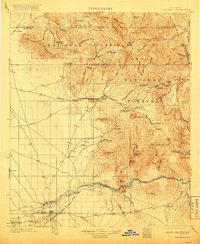 Florence 1902 topographic map thumbnail