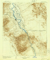 Needles 1904 topographic map preview