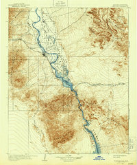 Needles 1904 topographic map thumbnail