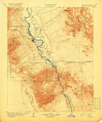 Needles 1904 topographic map thumbnail