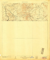 Nogales 1905 topographic map thumbnail