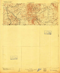 Nogales 1905 topographic map thumbnail