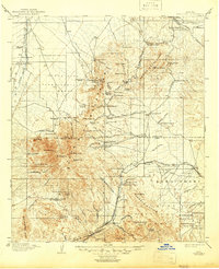 Patagonia 1905 topographic map thumbnail
