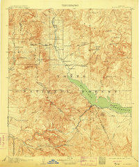 Roosevelt 1909 topographic map thumbnail