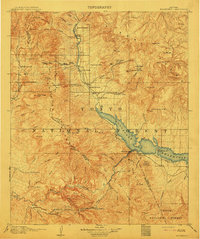Roosevelt 1912 topographic map thumbnail