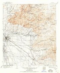 Tucson 1904 topographic map thumbnail