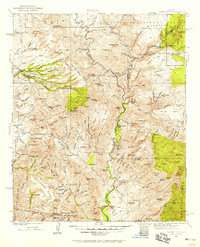 Turret Peak 1929 topographic map thumbnail