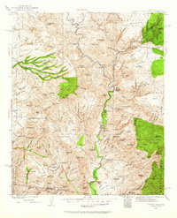 Turret Peak 1929 topographic map thumbnail