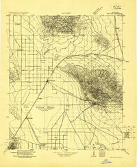 Willcox 1922 topographic map thumbnail