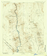 Camp Mohave 1892 topographic map thumbnail