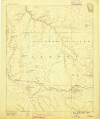 Chino 1886 topographic map thumbnail