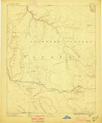 Chino 1886 topographic map thumbnail