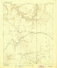 Diamond Creek 1892 topographic map thumbnail