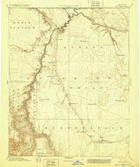 Echo Cliffs 1891 topographic map thumbnail