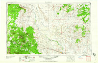 Flagstaff 1960 topographic map thumbnail